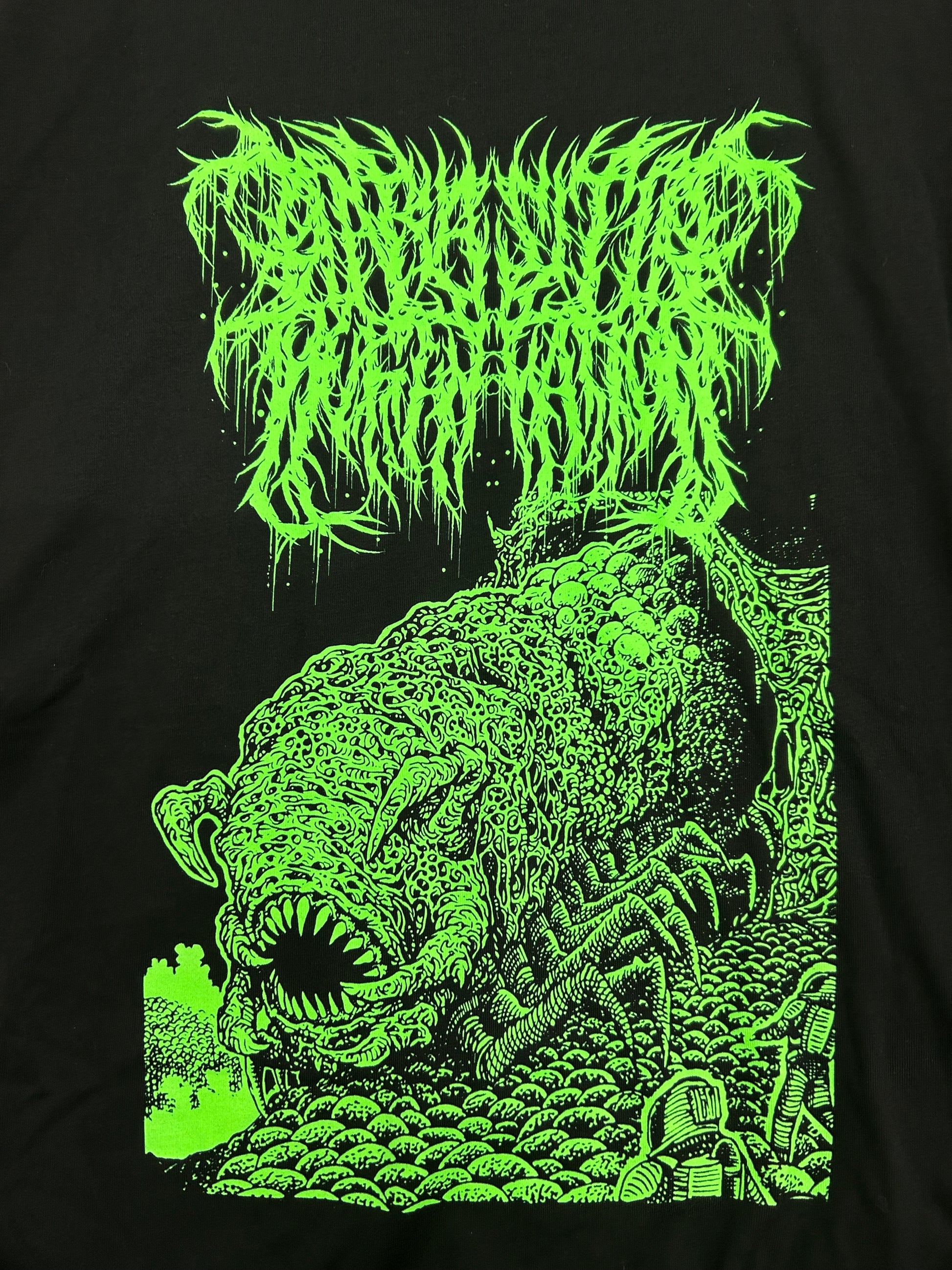 Parasitic Infestation, Gurgling Monster T-Shirt