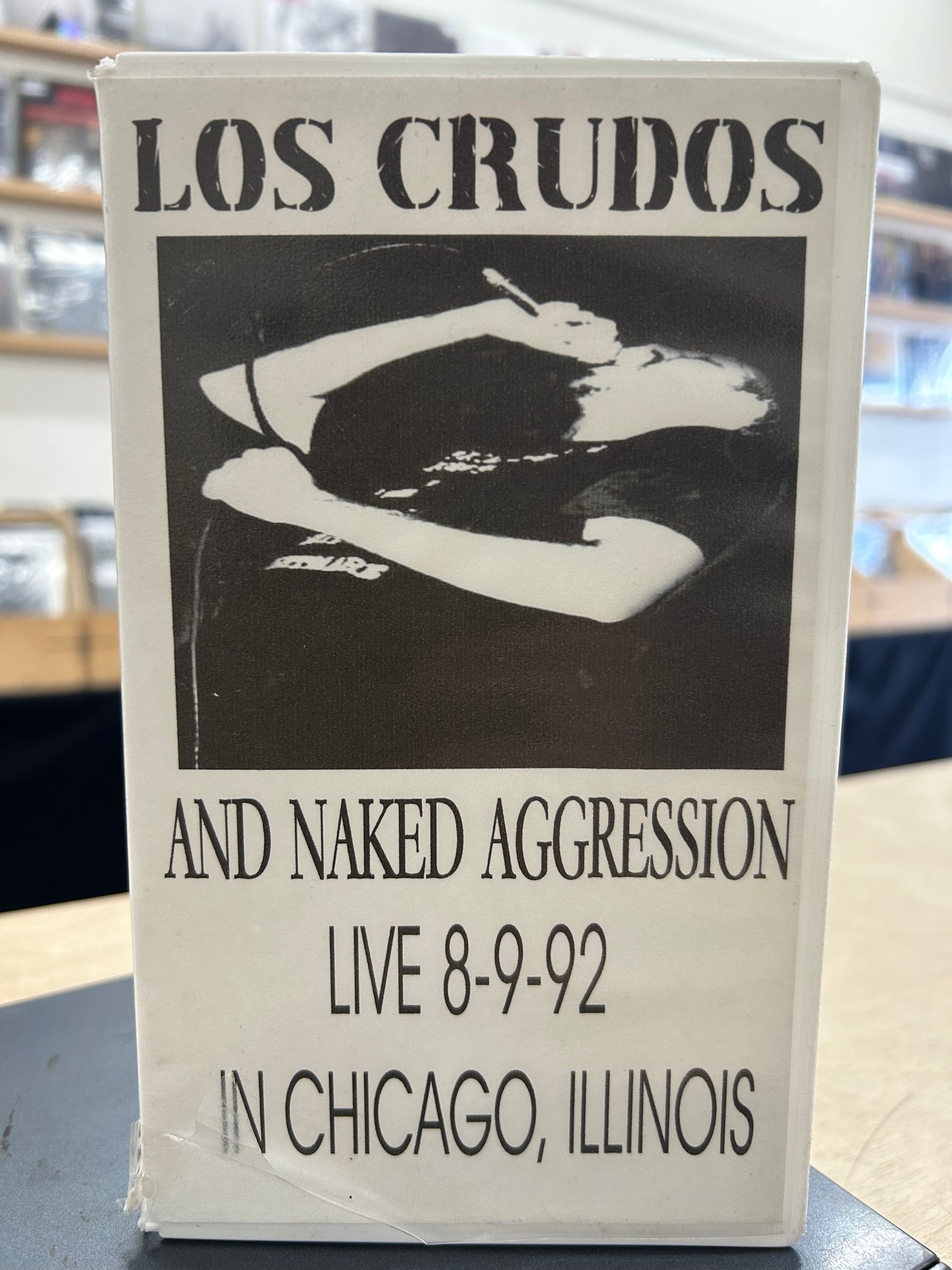 Los Crudos And Naked Aggression – Live 8-9-92 In Chicago, Illinois VHS (Rare / Used, VG+)