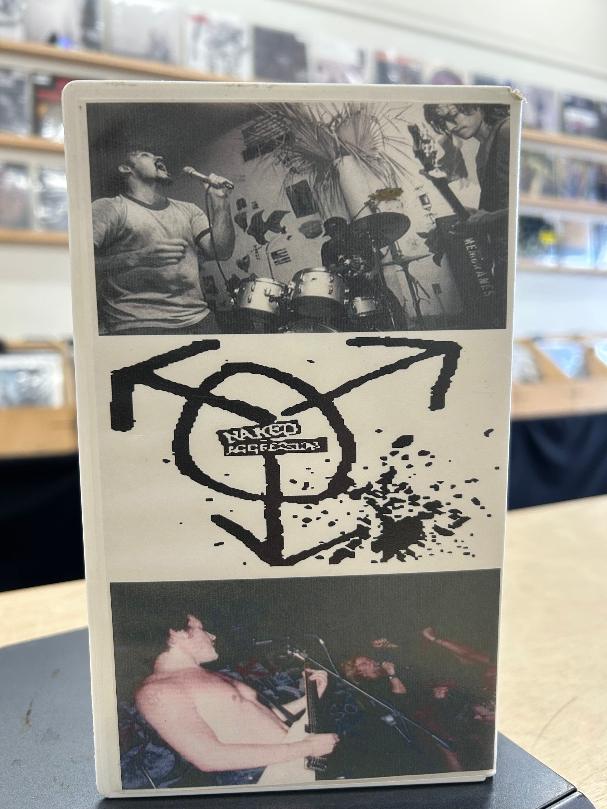 Los Crudos And Naked Aggression – Live 8-9-92 In Chicago, Illinois VHS (Rare / Used, VG+)