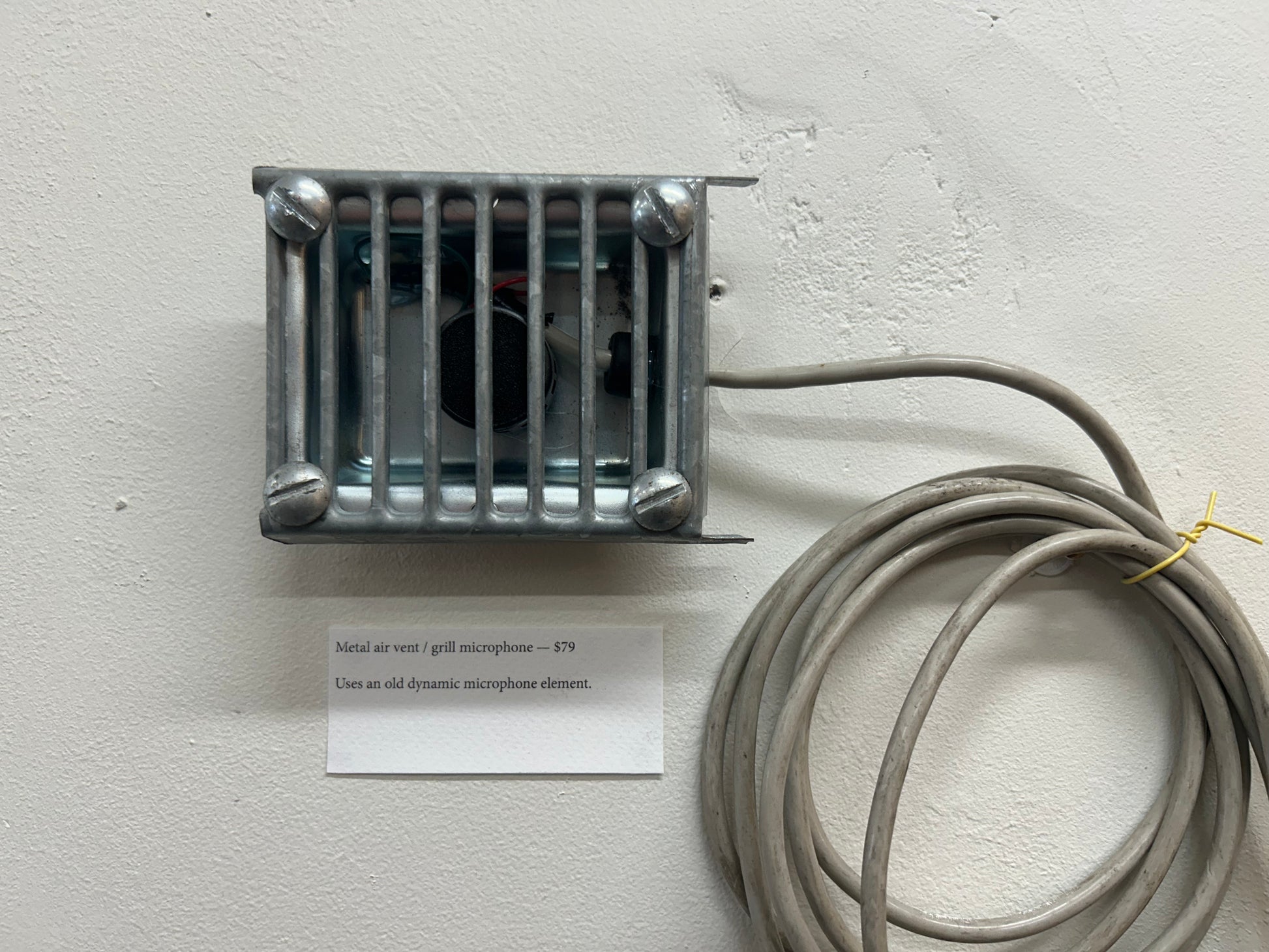 MEDORamps, Air Vent Grill Microphone