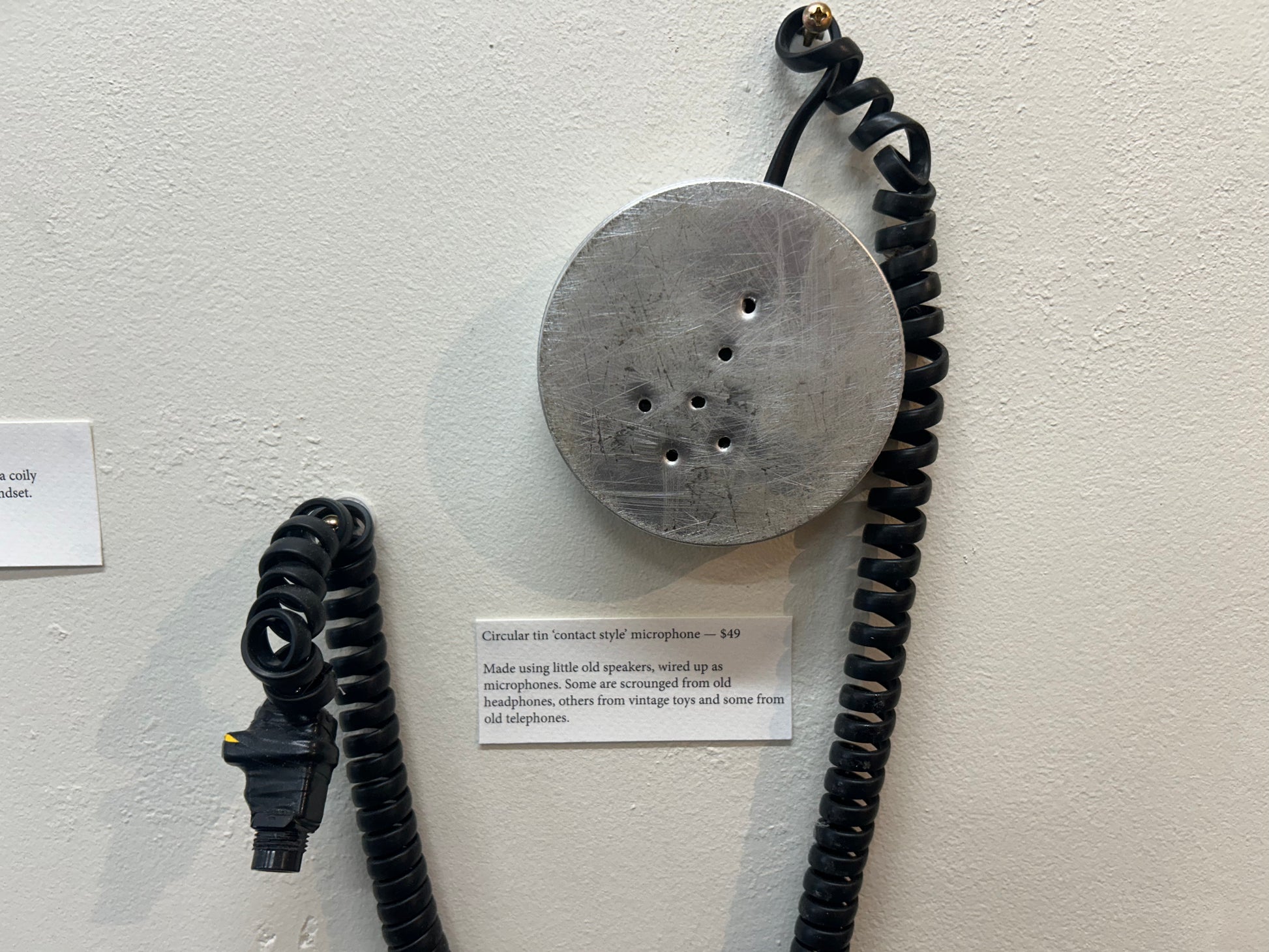 MEDORamps, Circular Tin Microphone