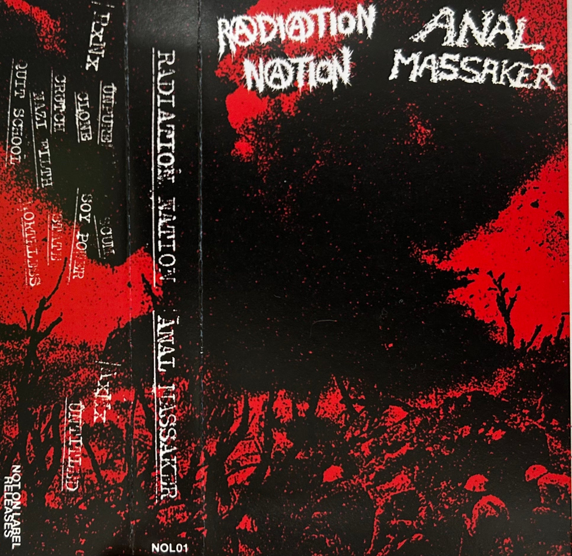 Radiation Nation / Anal Massaker – S/T Split MC