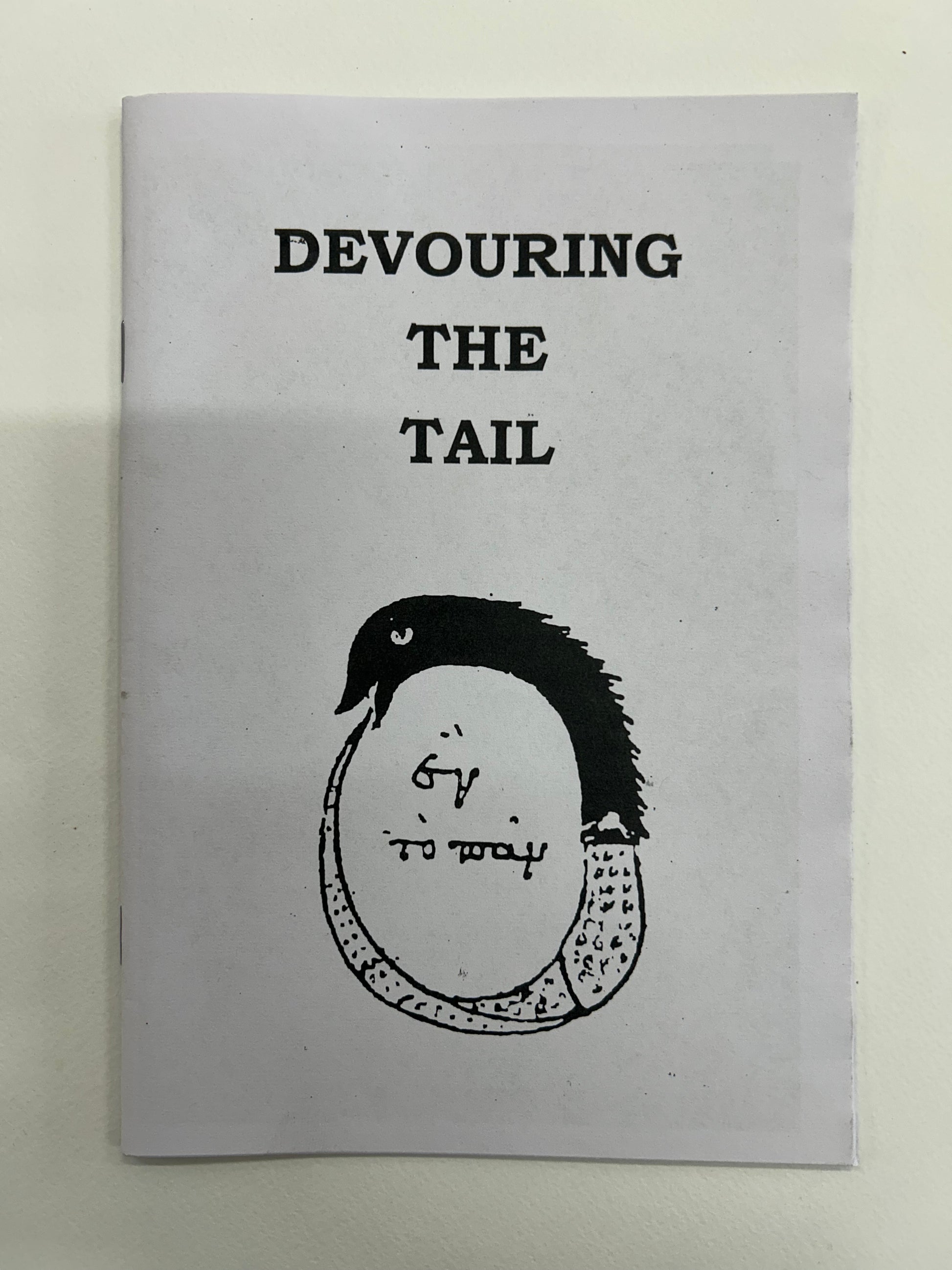 Devouring The Tail, by Josh Van Eymeren BK/Zine