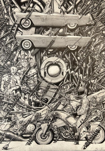 Rev. Kriss Hades, 'Motorbike' (1990), Fine Art Print