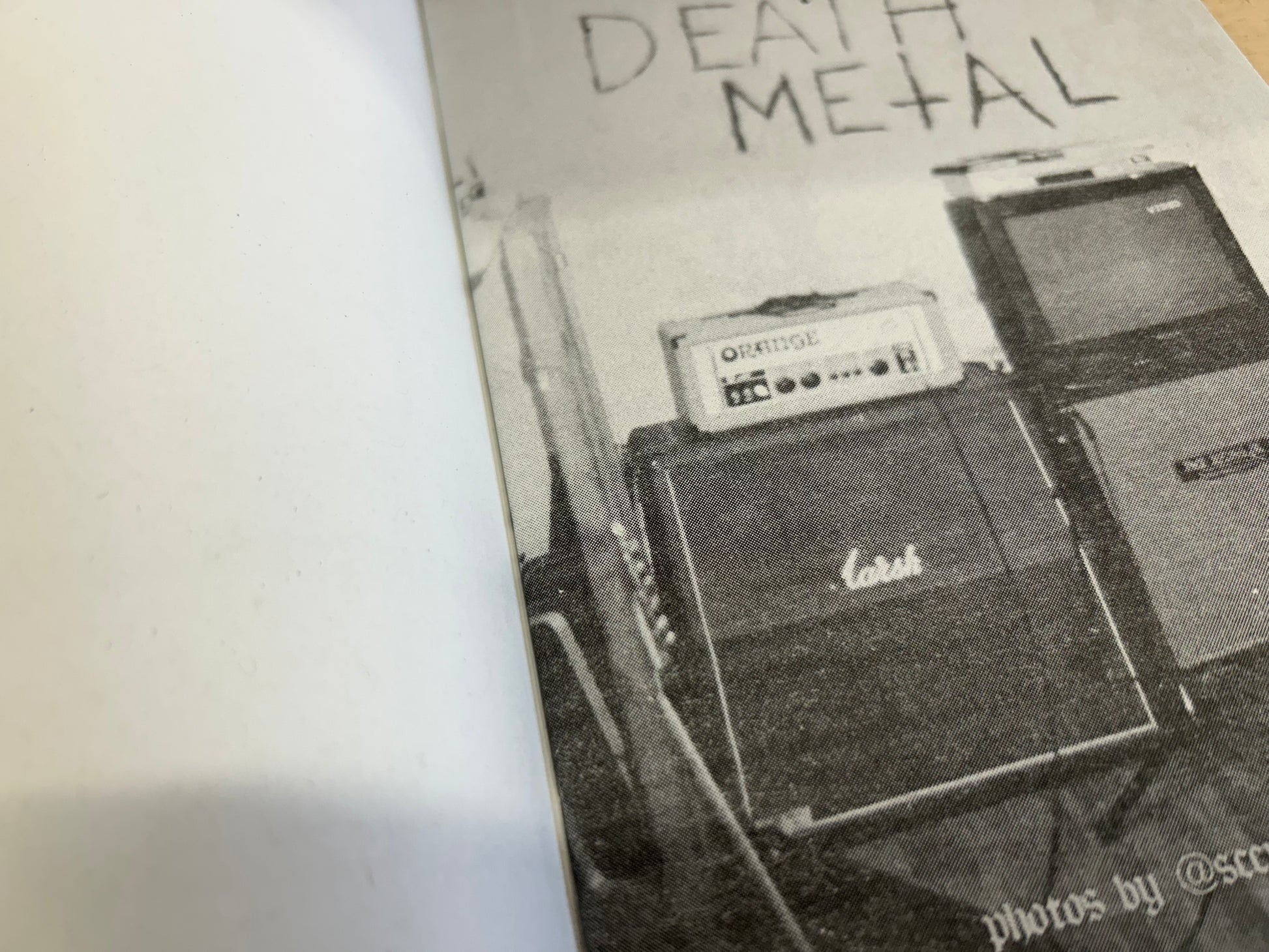Rev. Kriss Hades, Photozine by Scott James