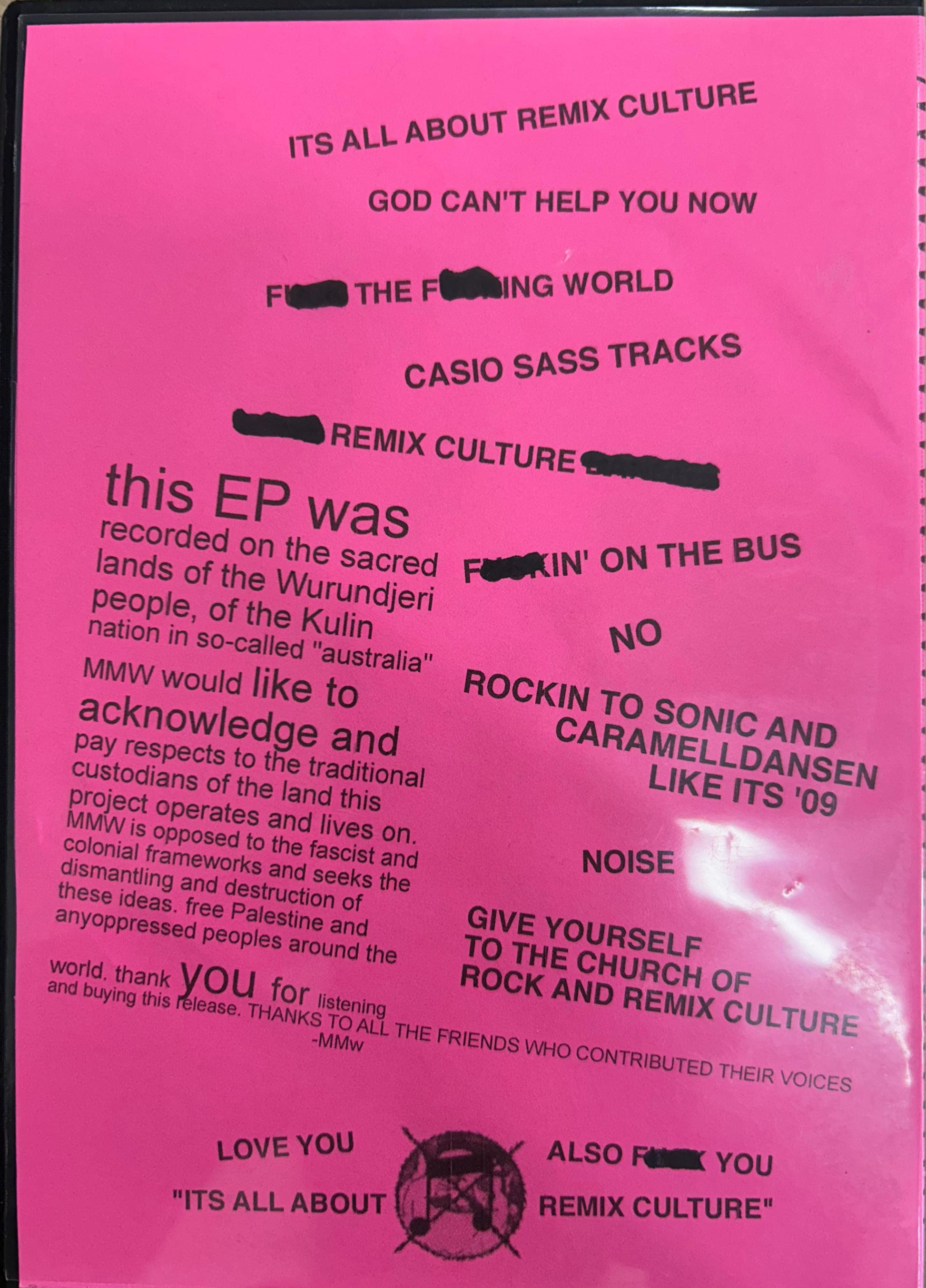Millimetre Wave – Mish Mash / Wish Wash CDr