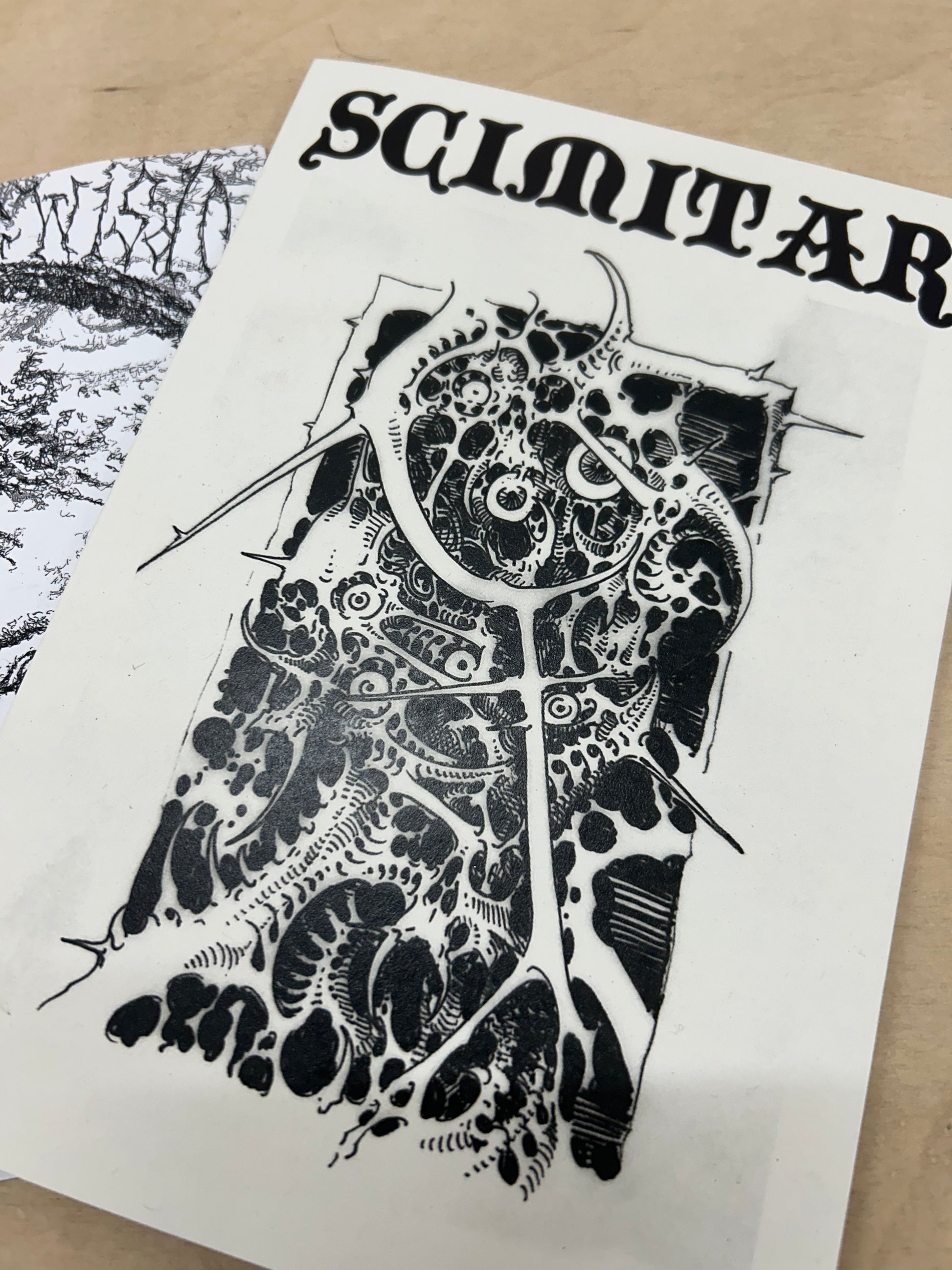 Tarek Dem, Scimitar, BK/Zine