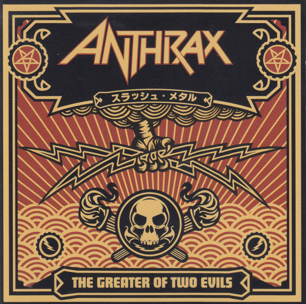 Anthrax – The Greater Of Two Evils CD (Rare / Used, VG)