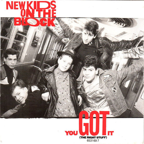 New Kids On The Block – You Got It ( The Right Stuff) 7" (Rare / Used, G)