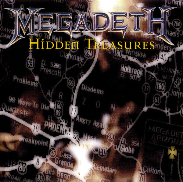 Megadeth  – Hidden Treaures CD (Rare / Used, VG+)