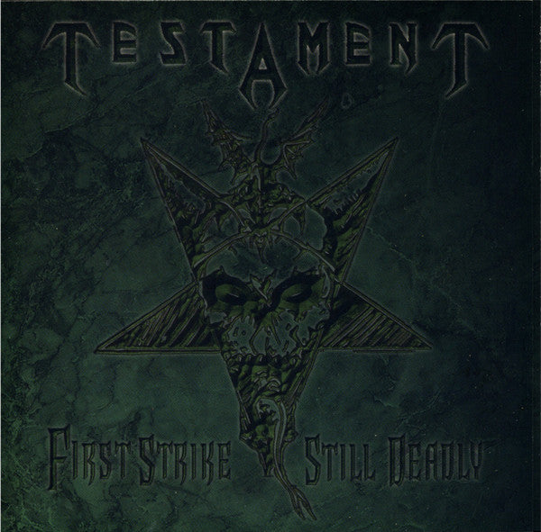 Testament – First Strike Still Deadly CD (Rare / Used, NM)