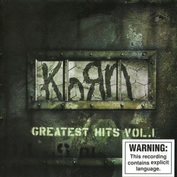 Korn – Greatest Hits Vol. 1 CD (Rare / Used, G)