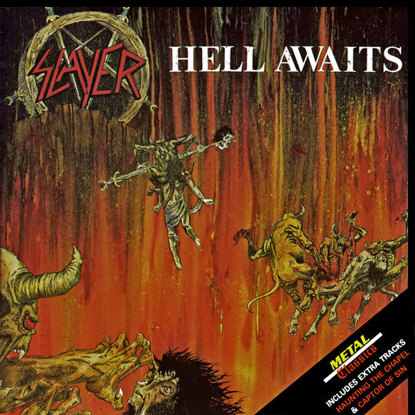 Slayer – Hell Awaits CD (Rare / Used, VG+)