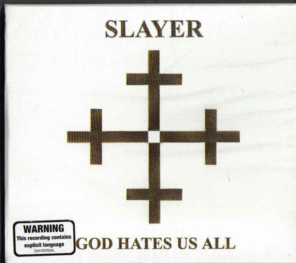 Slayer – God Hates Us All CD (Rare / Used, VG+)
