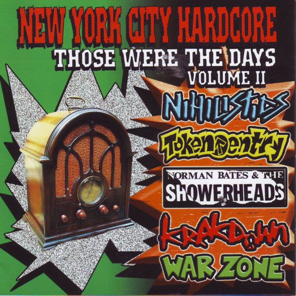 V/A – New York City Hardcore - Those Were The Days Volume II CD (Rare / Used, NM)