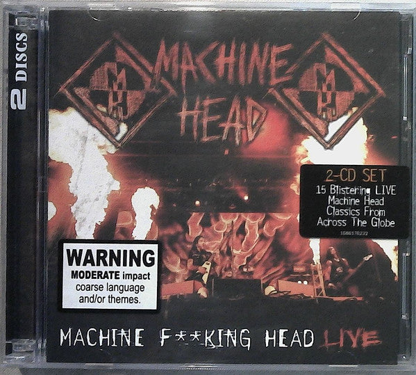 Machine Head – Machine Fucking Head Live 2CD (Rare / Used, NM)