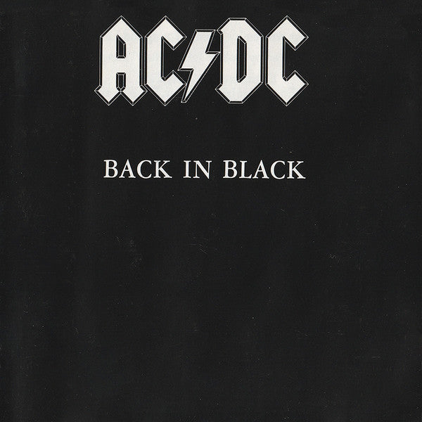 AC/DC – Back In Black CD (Rare / Used, VG+)