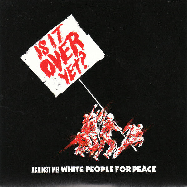 Against Me! – White People For Peace 7" (Rare / Used, NM)