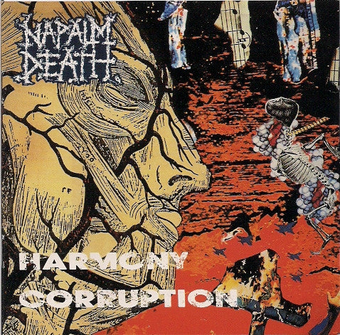 Napalm Death – Harmony Corruption  CD (Rare / Used, VG)