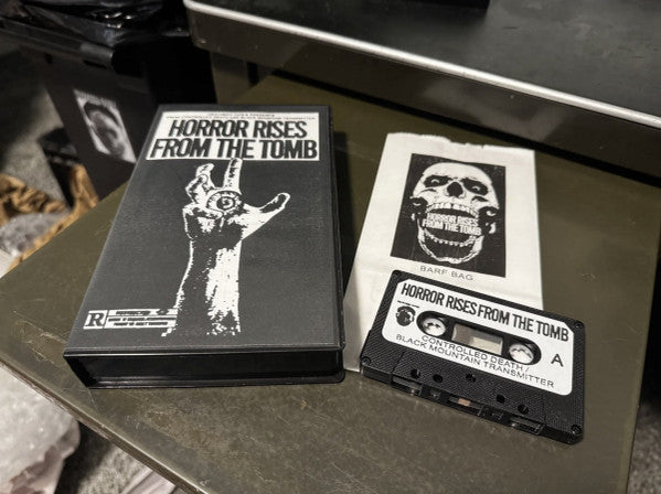 Controlled Death / Black Mountain Transmitter – Horror Rises From The Tomb MC (Rare / Used, NM)