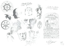 Morbid, 'Aleister Crowley', Fine Art Print