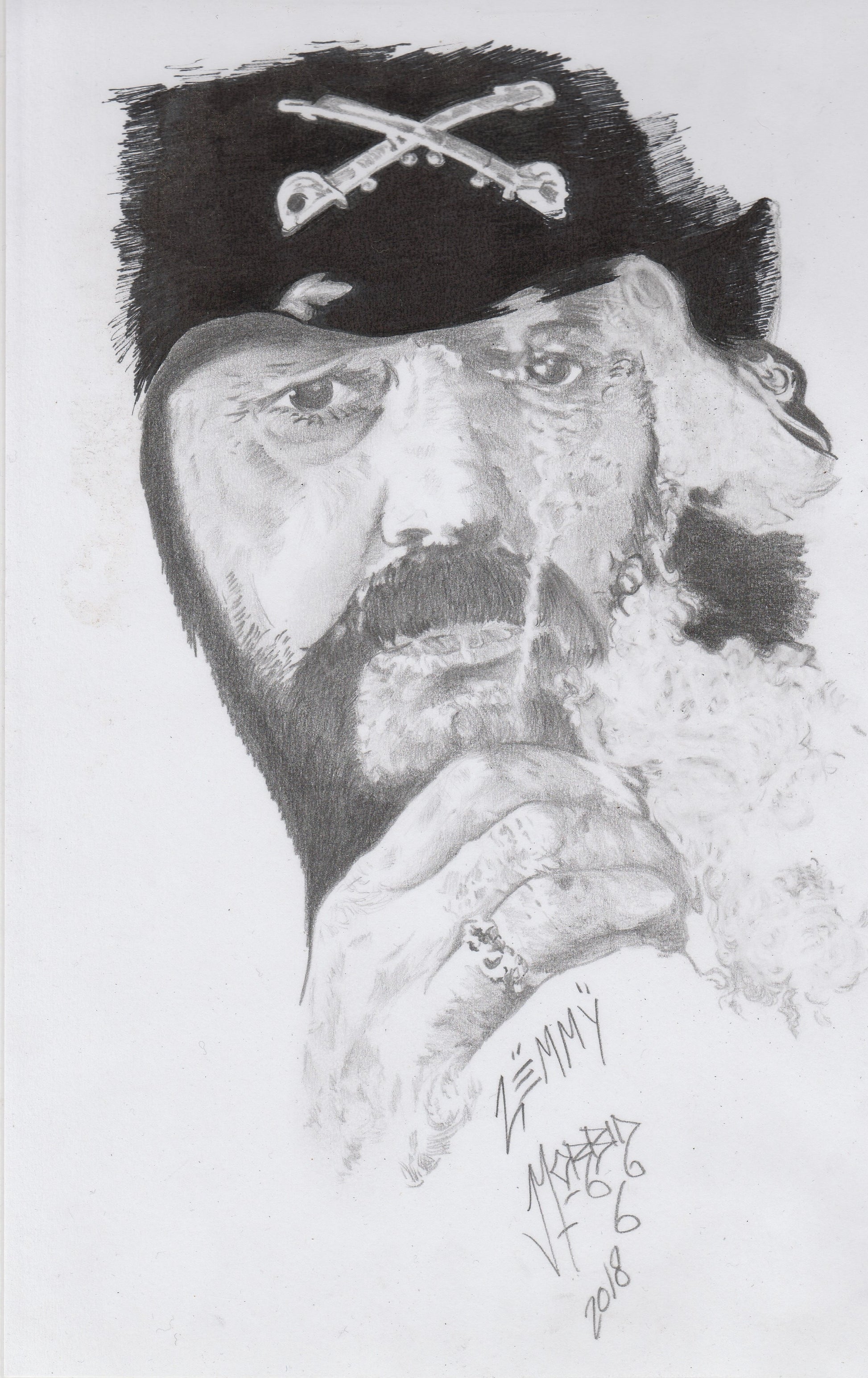 Morbid, 'Lemmy', Fine Art Print