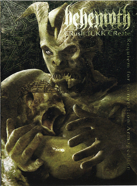 Behemoth – Crush Fukk Create DVD (Rare / Used, VG)