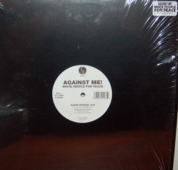 Against Me! – White People For Peace 12" MLP (Rare / Used, VG+)