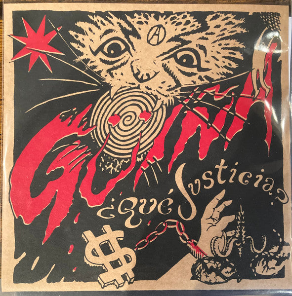 Güiña – ¿Qué Justicia? 7" (Rare / Used, VG+)