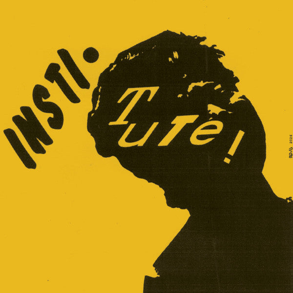 Institute – Institute 7" (Rare / Used, NM)