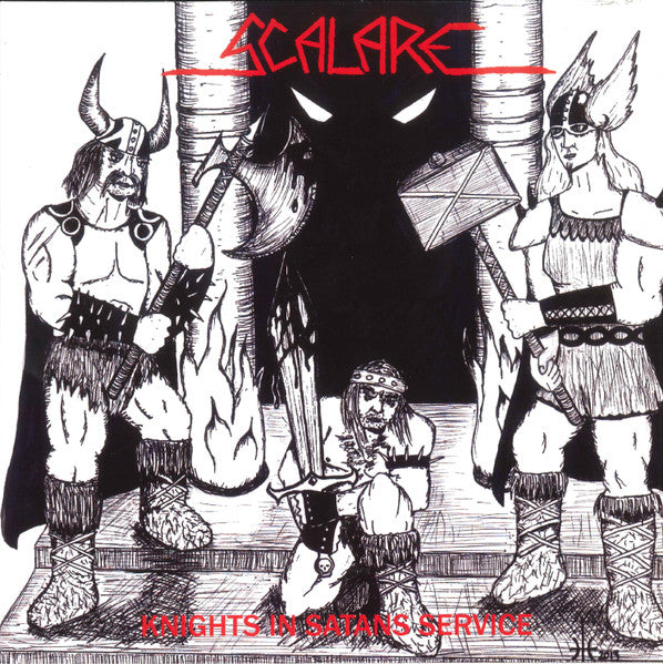 Scalare – Knights In Satans Service 7" (Rare / Used, VG+)