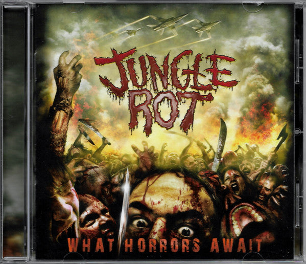 Jungle Rot – What Horrors Await CD (Rare / Used, VG+)