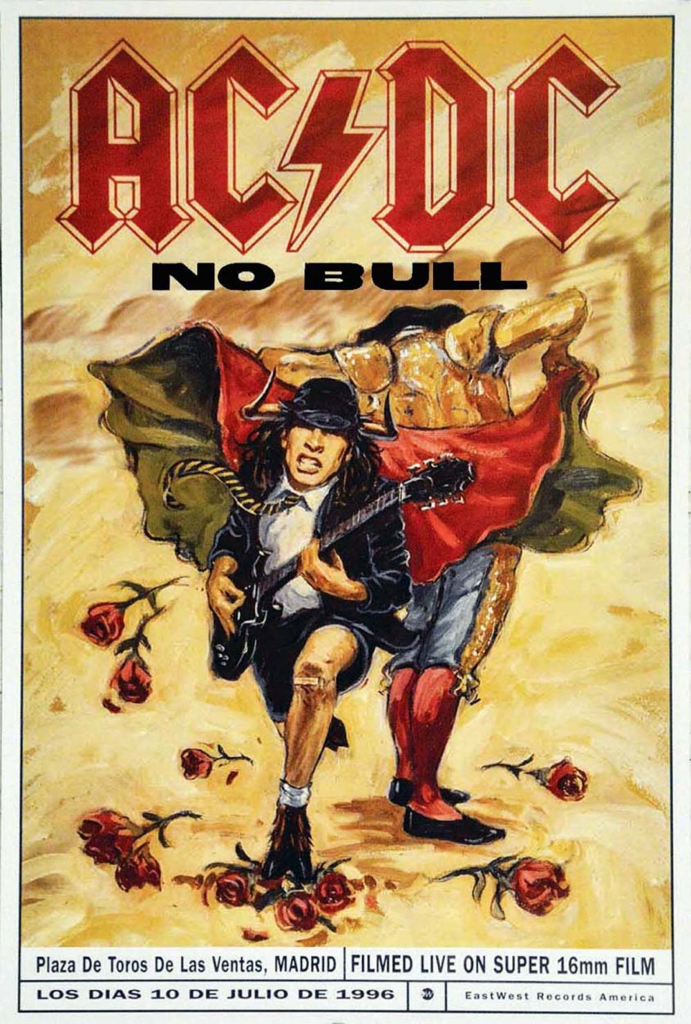 AC/DC – No Bull: Live – Plaza De Toros, Madrid VHS (Rare / Used, NM)