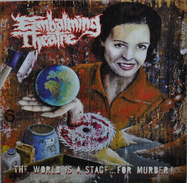 Embalming Theatre – The World Is A Stage... For Murder! LP (Rare / Used, VG)