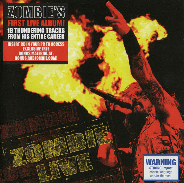 Rob Zombie – Zombie Live CD (Rare / Used, VG)