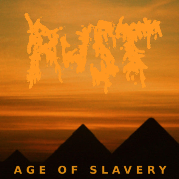 Rust / Tunkio – Age Of Slavery / Aaargh!!! A Nuclear Nightmare... Split 7&quot; vinyl (Rare / Used, VG+)