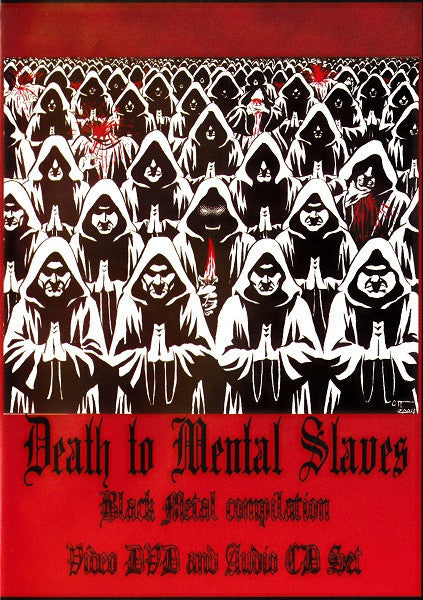 Death To Mental Slaves – Black Metal Compilation  CD/DVD (Rare / Used, VG)