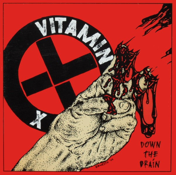 Vitamin X – Down The Drain LP (Rare / Used, VG+)