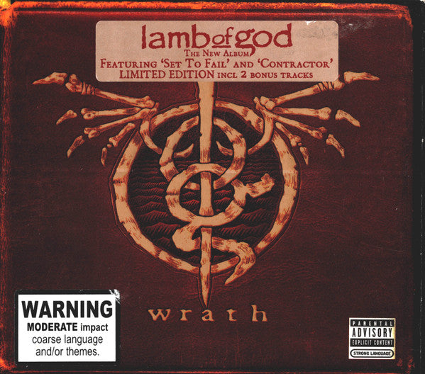 Lamb Of God – Wrath CD (Rare / Used, NM)