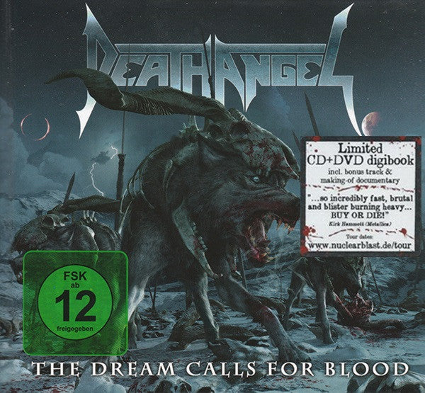 Death Angel – The Dream Calls For Blood CD (Rare / Used, VG+)