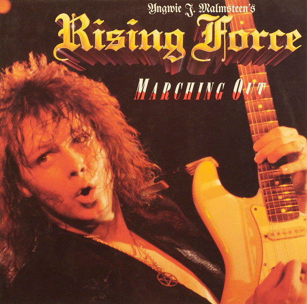 Yngwie J. Malmsteen's Rising Force – Marching Out LP (Rare / Used, VG+)