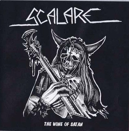 Scalare – The Wine Of Satan 7" (Rare / Used, VG+)