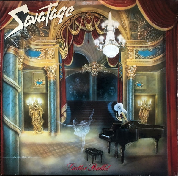 Savatage – Gutter Ballet LP (Rare / Used, VG+)