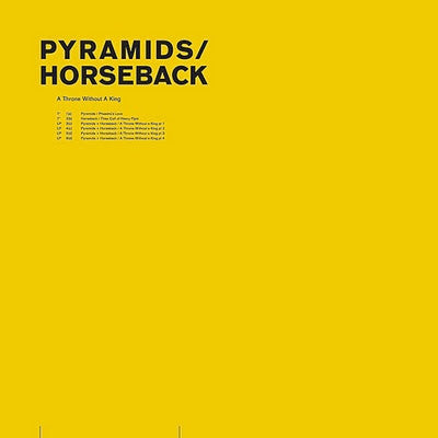 Pyramids / Horseback – A Throne Without A King LP+7" (Rare / Used, VG+)