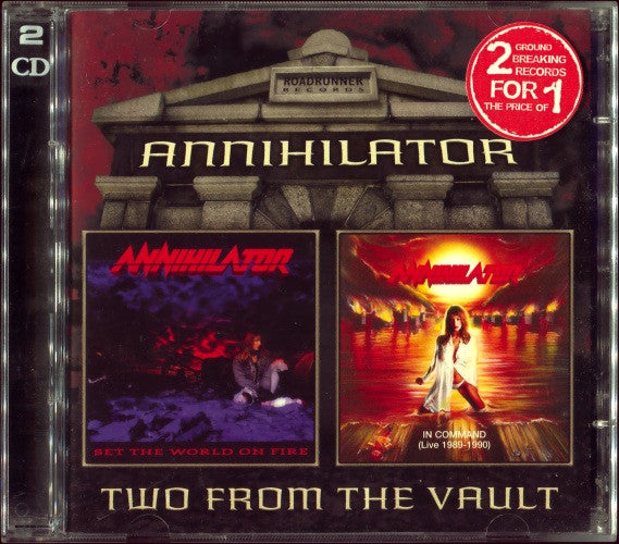 Annihilator – Set The World On Fire / In Command CD (Rare / Used, NM)