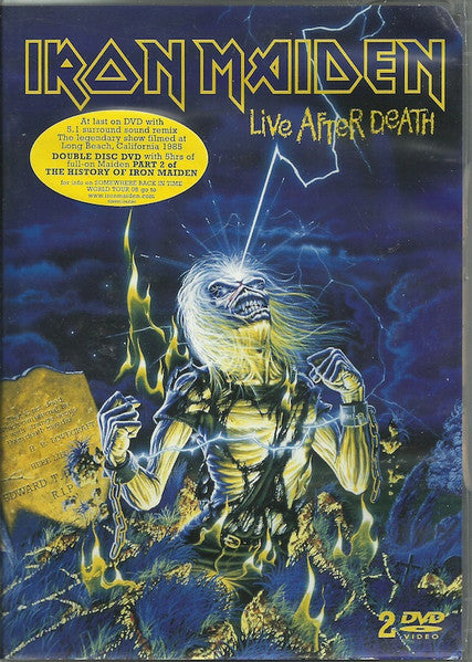 Iron Maiden – Live After Death DVD (Rare / Used, VG)