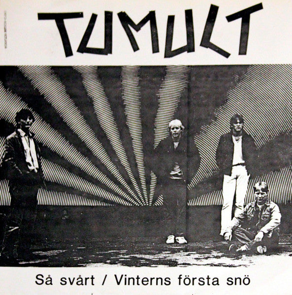 Tumult – Sa Svart / Vinterns forsta sno 7" (Rare / Used, VG+)