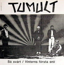 Tumult – Sa Svart / Vinterns forsta sno 7" (Rare / Used, VG+)