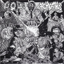 G.O.D. / Archagathus – S/T Split 7&quot; vinyl (Rare / Used, NM)