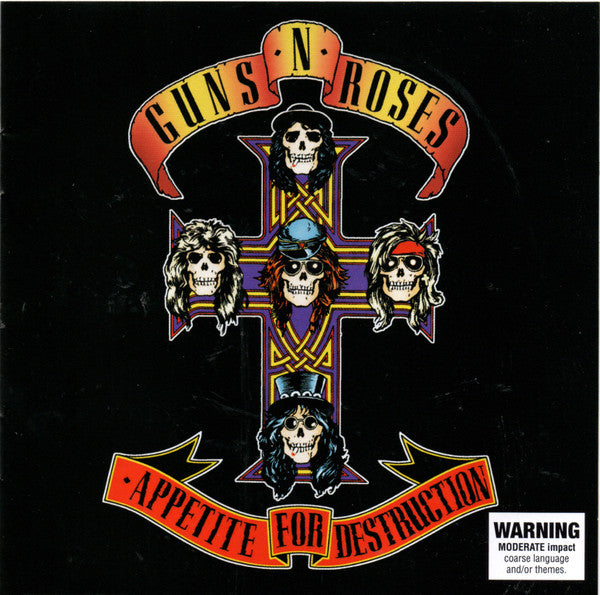 Guns N Roses – Appetite For Destruction CD (Rare / Used, G)